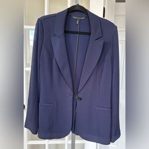 White House Black Market Navy Blue Jacket
